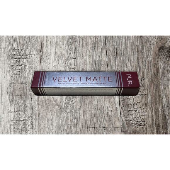 PUR‎ Minerals: Velvet Matte Liquid Lipstick - Dutty Wine - (KK4540) - Picture 1 of 2